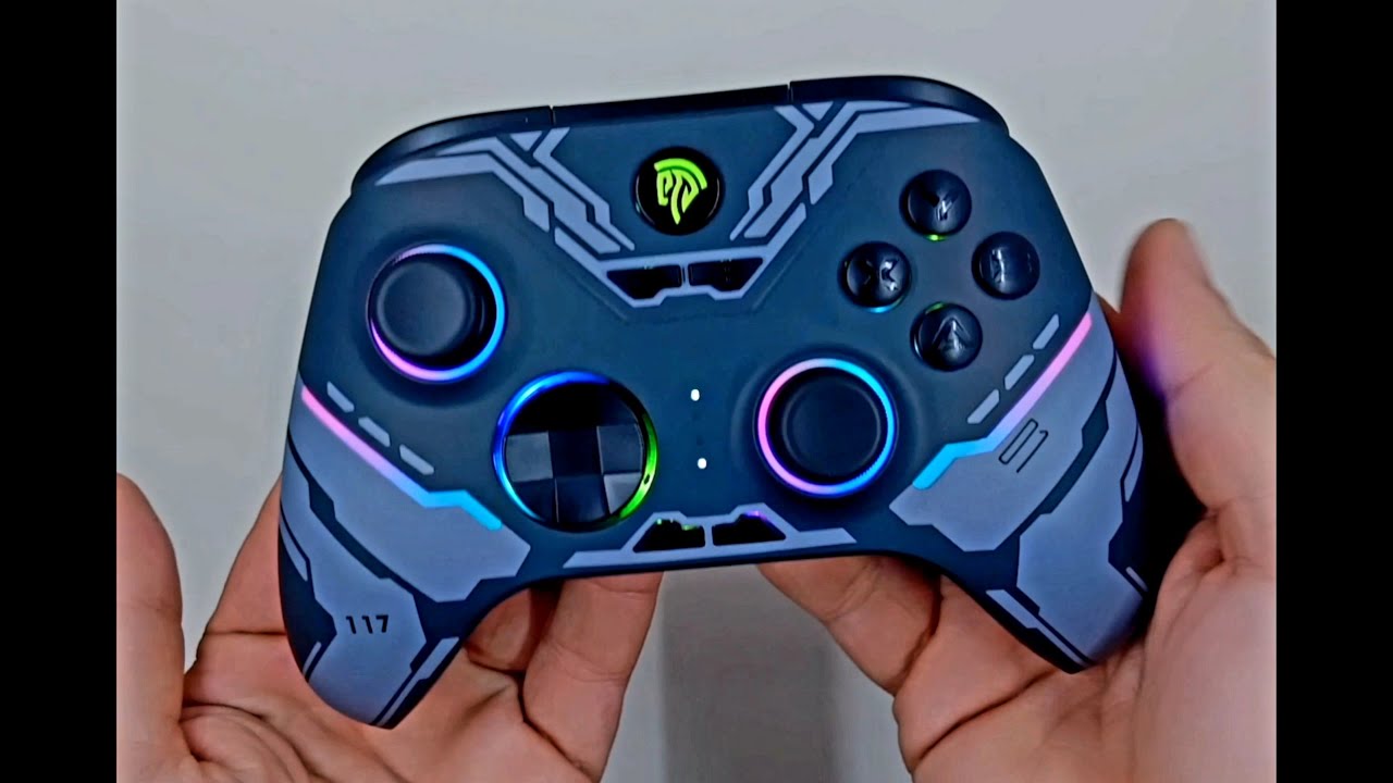 YouTube post by @CaliPlays23 for EasySMX. Caption reads: EASY SMX X15 UNBOXING!!!!.