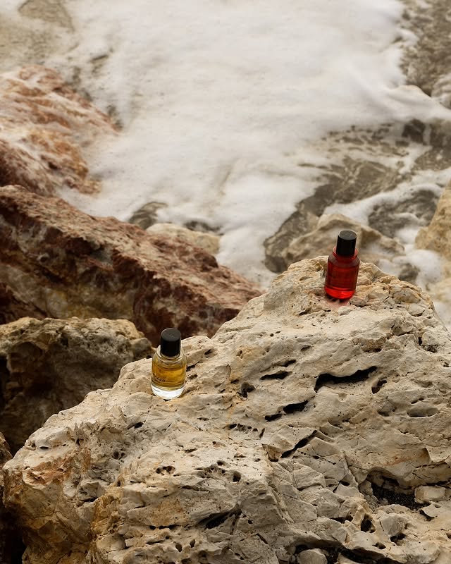 Instagram post by @fashionwhisper for FUGAZZI Fragrances. Caption reads: [...] shorter and summer bids farewell,....
