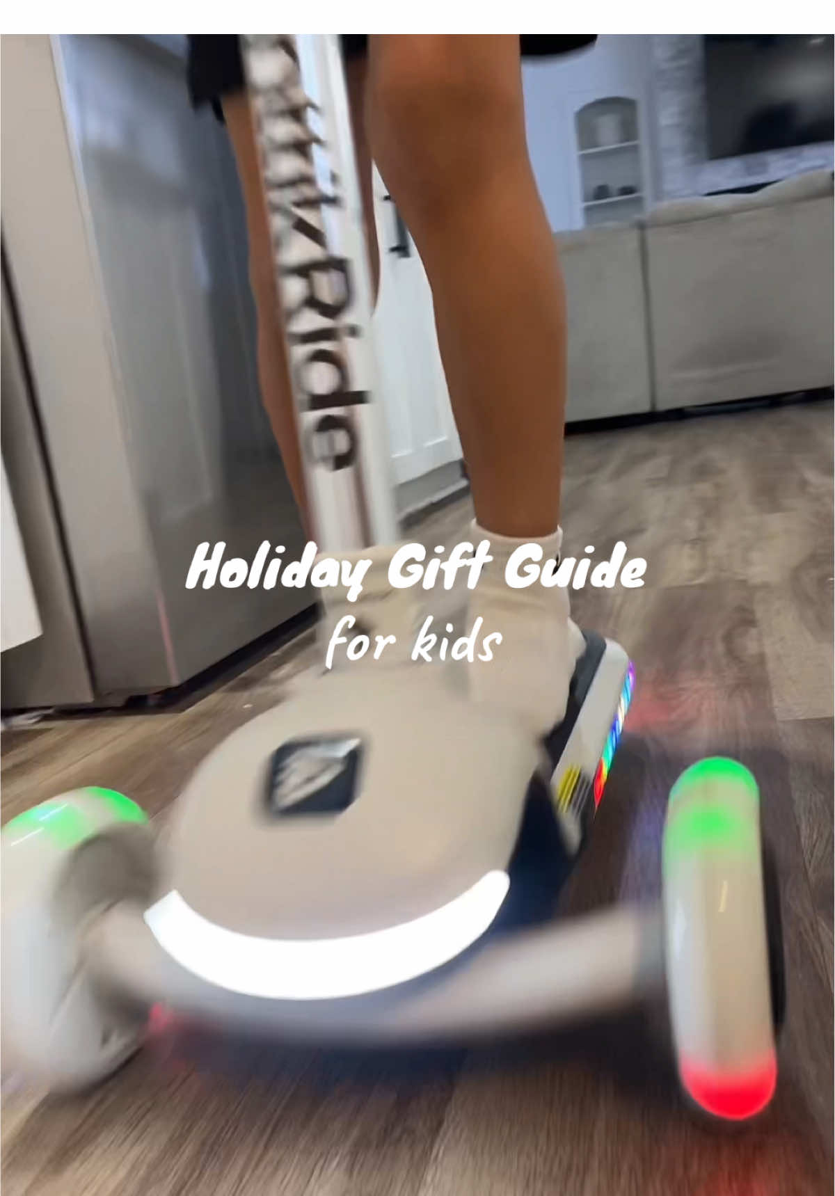 TikTok post by @by.dianaa_ for Fanttik. Caption reads: This is so fun for my littles @FanttikRide....