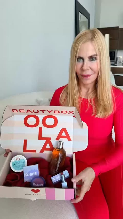 Instagram post by @gailgenslerofficial for FabFitFun. Caption reads: [...] in my bio to get yours! #BeautyDrop....