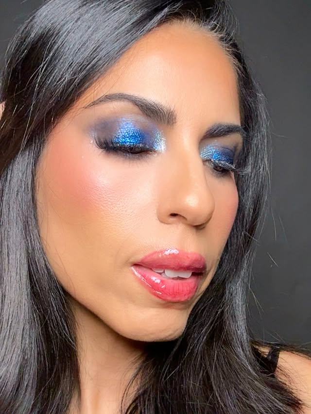 Instagram post by @beautybubble0326 for Danessa Myricks Beauty. Caption reads: [...] Pigments for Eyes, Face & Lips -....