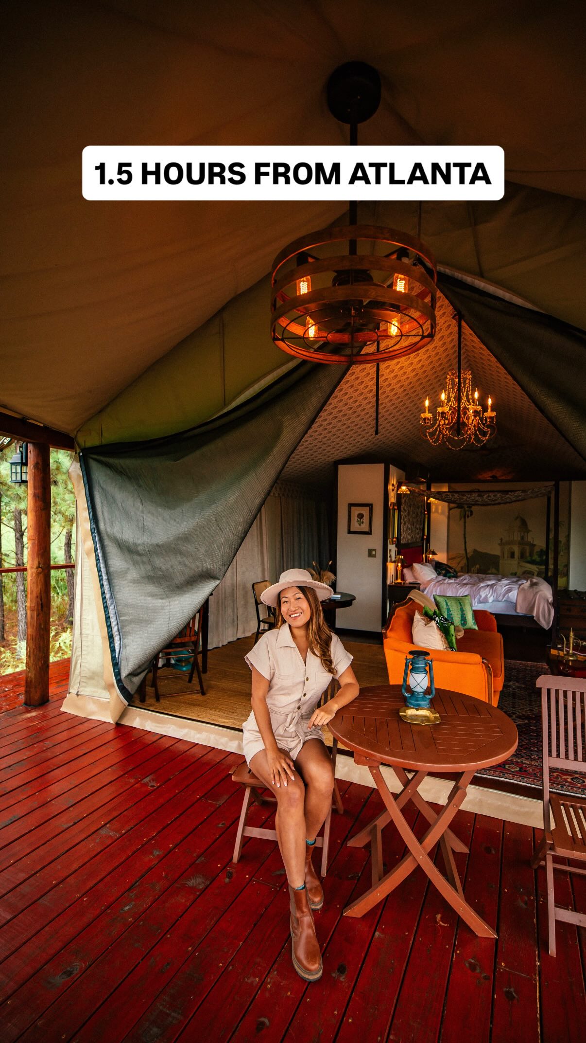 Instagram post by an influencer for Local Toyota Dealers. Caption reads: Can you believe this is just 1.5 hours from....