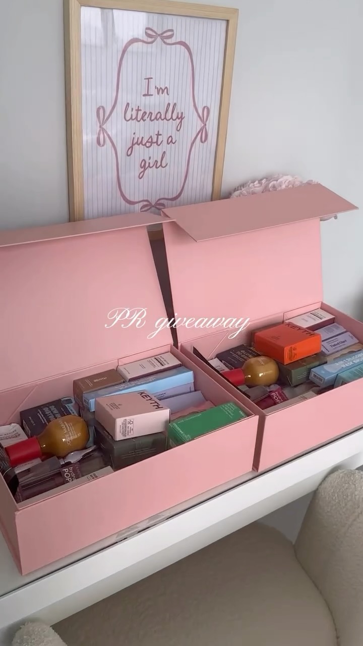 Instagram post by @thatgirlsow for I Dew Care. Caption reads: ✨GIVEAWAY CLOSED✨To say thank you, I’m giving TWO....