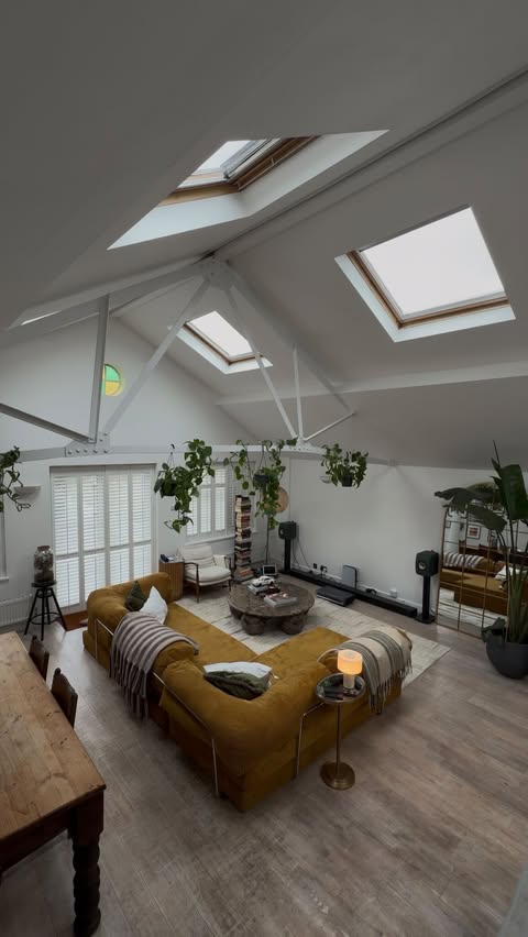 Instagram post by @iansangala for Adobe. Caption reads: [...] my living room properly. Used Adobe Firefly....