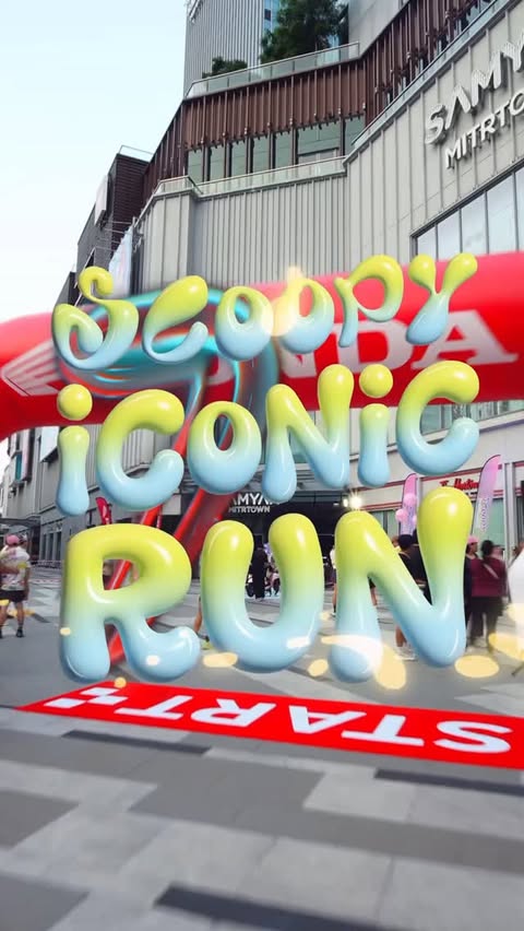 Instagram post by @akara_m for Honda Philippines, Inc.. Caption reads: SCOOPY iCONiC CITY RUN 🛵✨Because the fun never....