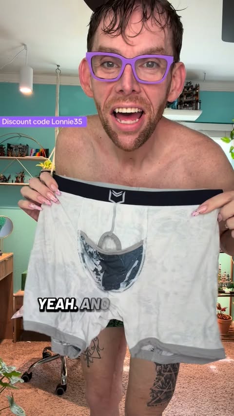 Instagram post by @lonniehambrick for Sheath Underwear. Caption reads: Happy Easter yall. @sheathunderwear #sheath....
