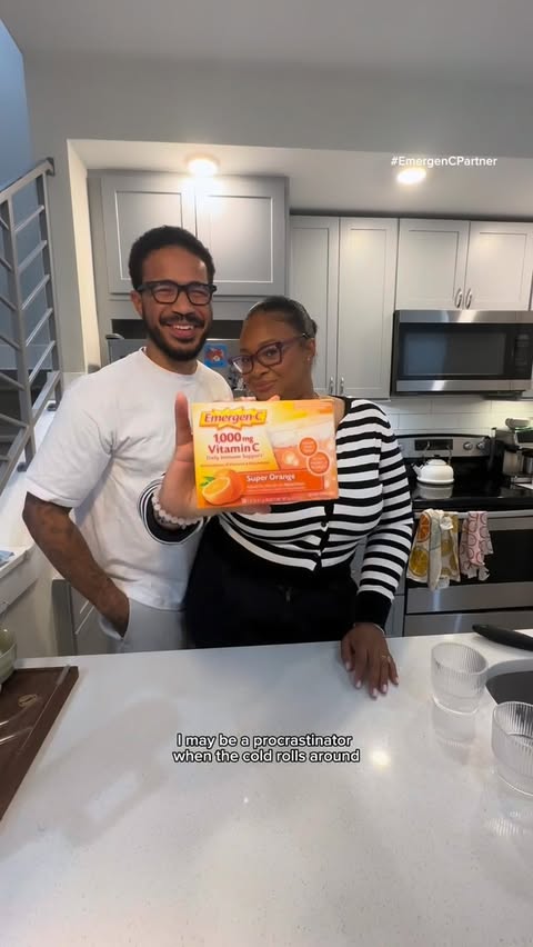 Instagram post by @cierrarene_ for Emergen-C. Caption reads: #ad We love @emergenc so much more than vitamin c....