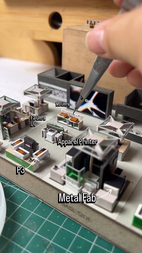 Instagram post by @mylyn_eat_zombie for xTool. Caption reads: Nearly finished! Like 90% there! This....