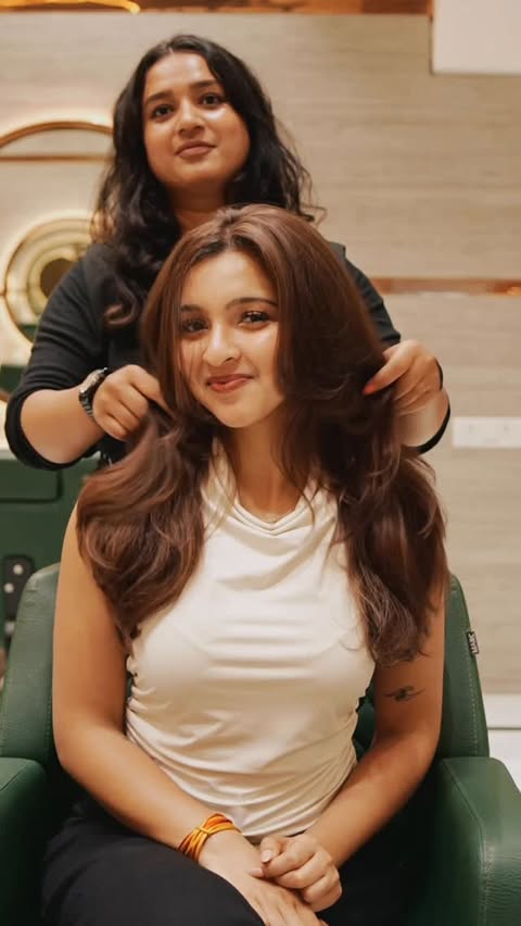 Instagram post by @bhumiasnani_ for L'Oréal Professionnel Paris. Caption reads: #Collaboration | proof that subtle always does the....