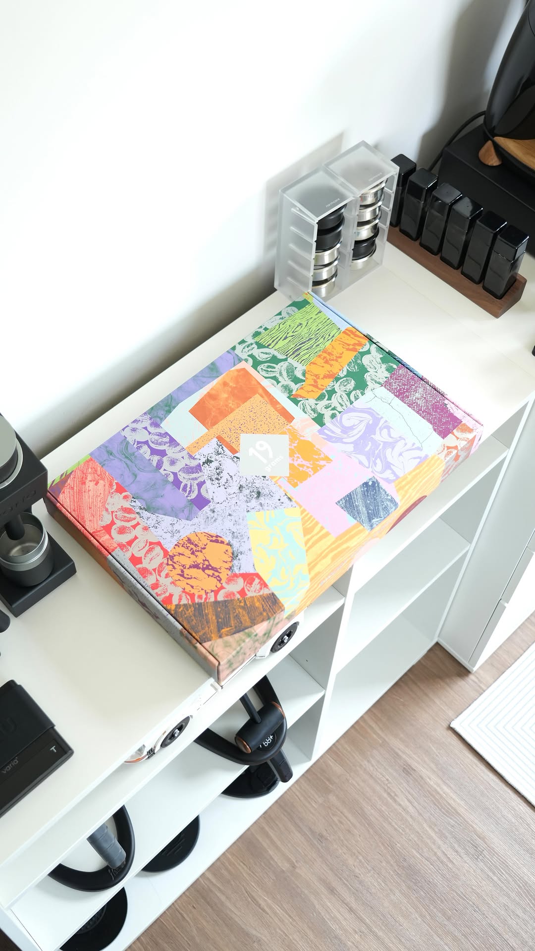 Instagram post by @pbrewinghouse for 19grams. Caption reads: Unboxing 19grams Berlin Advent Calendar!....