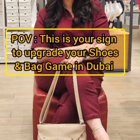 Instagram post by @mariaa_fahad for Deichmann. Caption reads: “Ever walk into a store ‘Just To Look’ & end up....