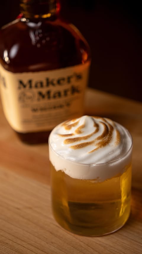 Instagram post by @notjustabartender for Maker’s Mark. Caption reads: [...] upon us, let’s be unreasonable. #ad |....