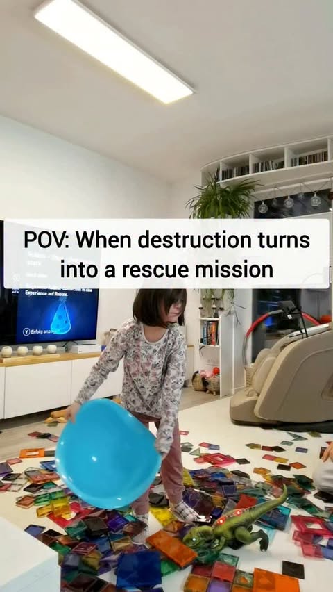 Instagram post by @lucycollective.space for Connetix Tiles. Caption reads: [...] @connetix_tiles....