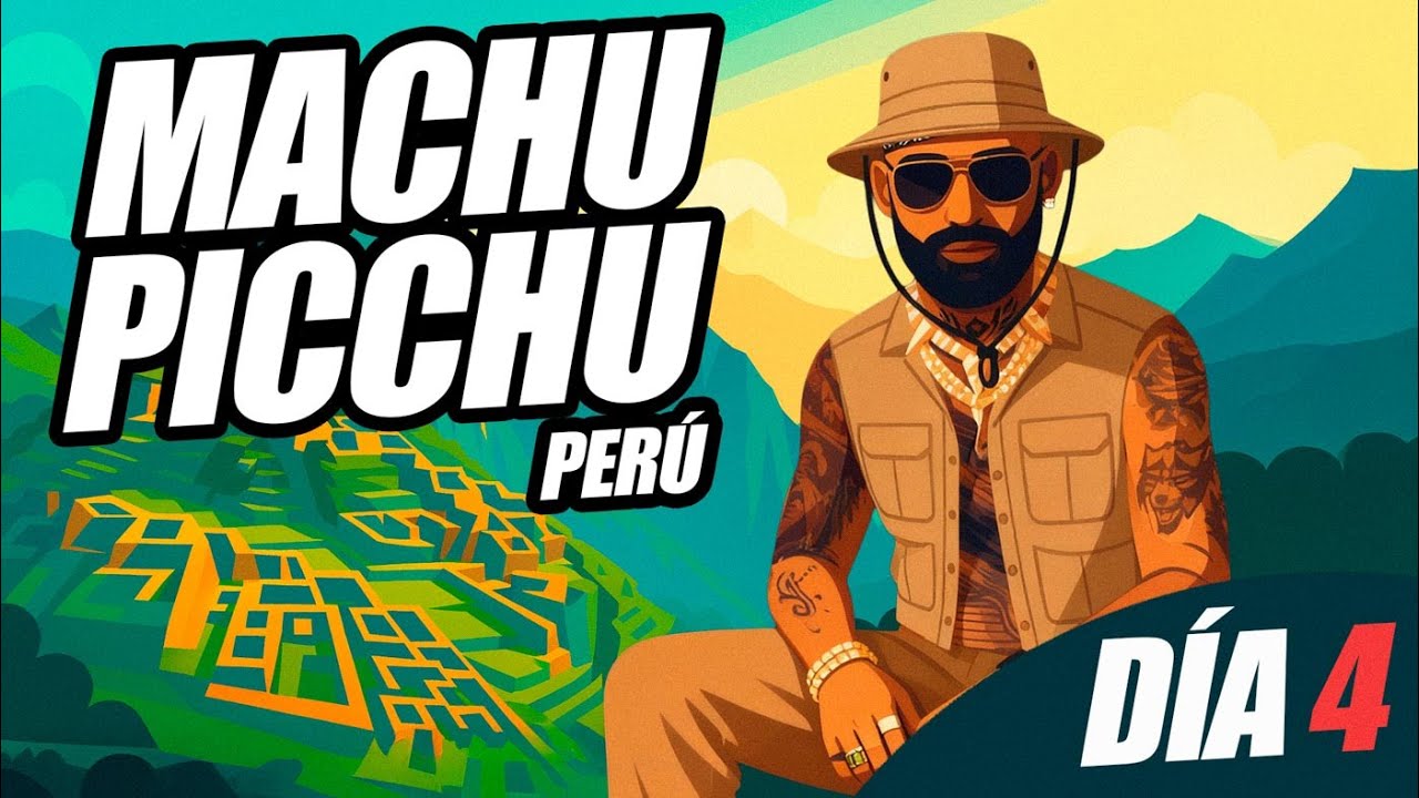 YouTube post by @Arcangel for getw.com. Caption reads: Recordé a mi hermano en Machu Picchu.