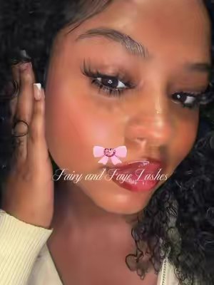 TikTok post by @itsjadaamaya for KEYYOU LASH. Caption reads: [...] 🎀 Lash Map: 18,16,16,12,12.. @KEYYOU LASH....