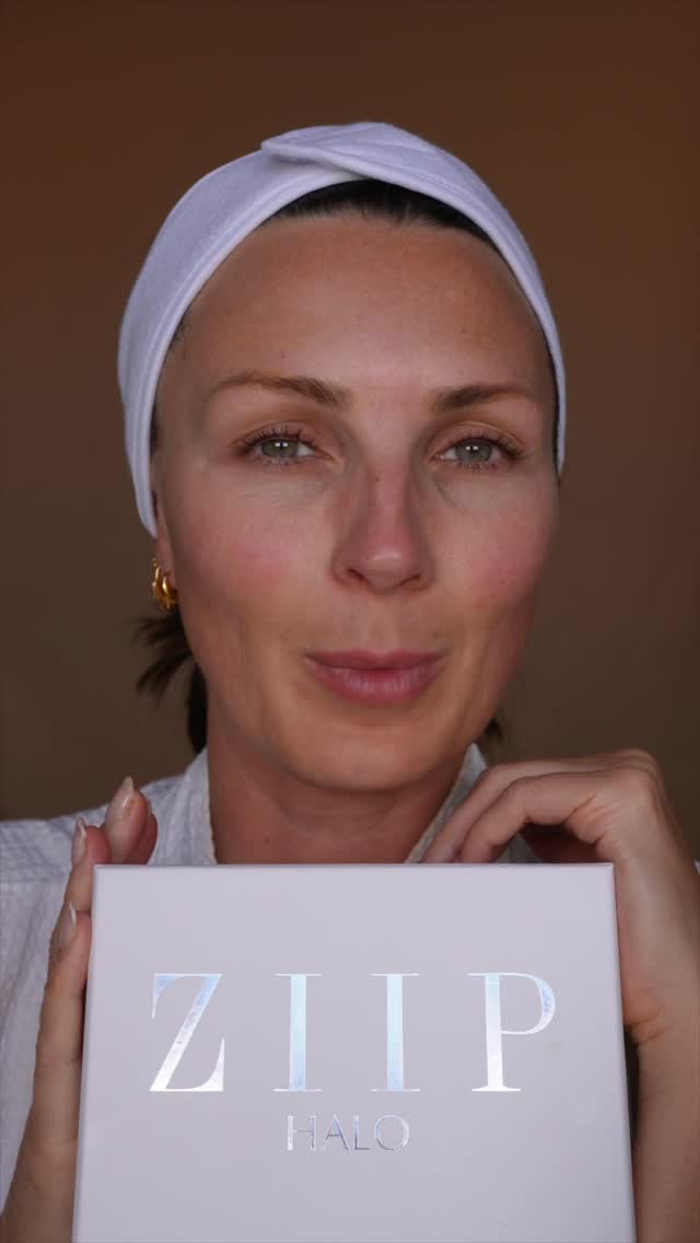 Instagram post by @nicolachapman for ZIIP Beauty. Caption reads: Ad. You guys know I love the Ziip Halo & the....