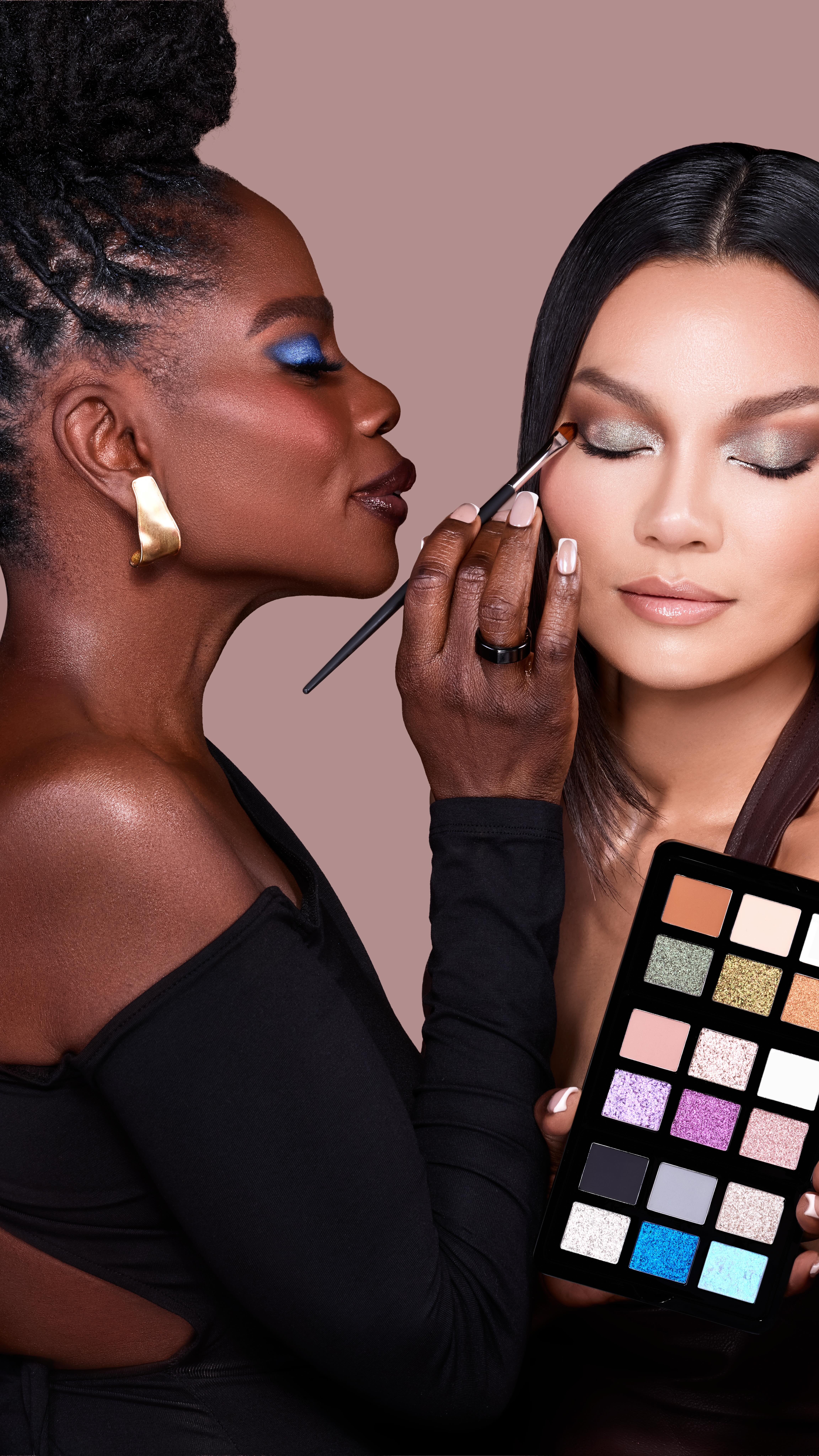 Instagram post by @danessa_myricks for Danessa Myricks Beauty. Caption reads: Looking back, my mother’s wise decision to give me....