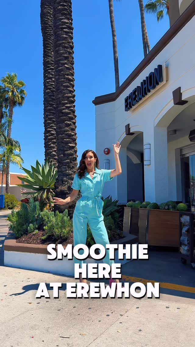 Instagram post by @hidden_gems_losangeles for Magic Mind. Caption reads: We had to try the brand new Travis Scott Smoothie....