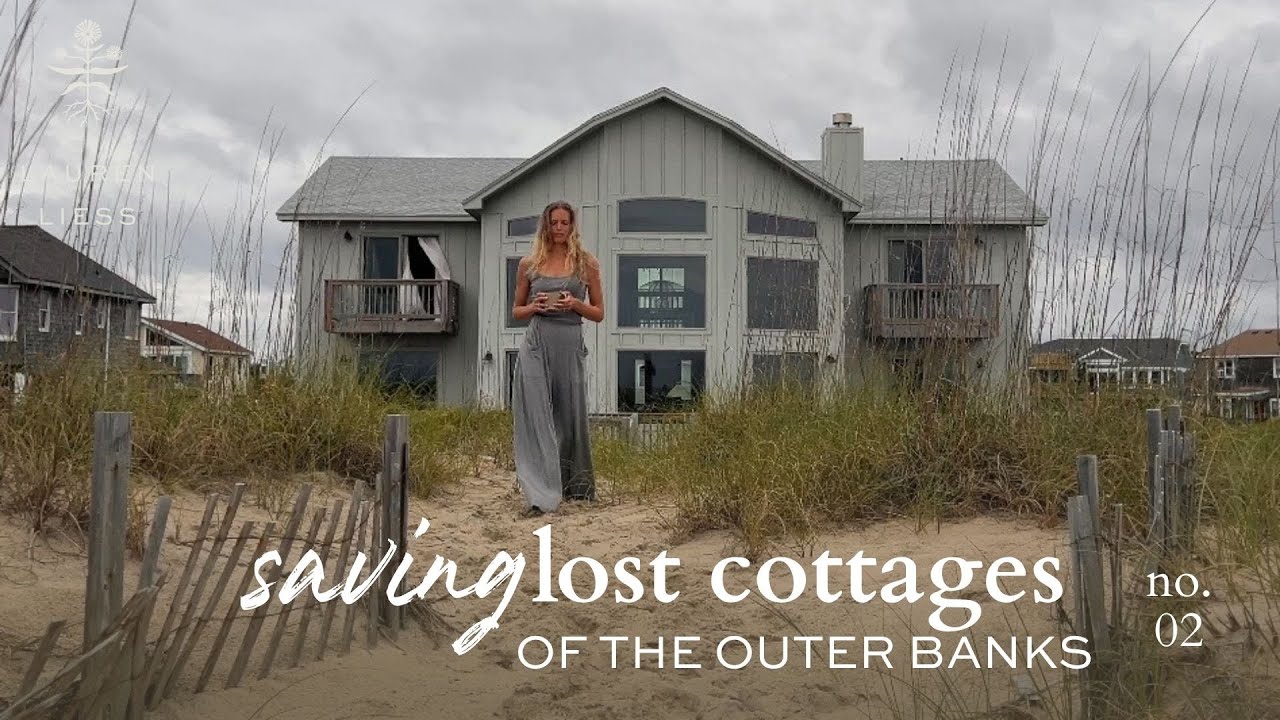 YouTube post by @LaurenLiessTV for Audiio. Caption reads: Saving Lost Cottages Ep. 02 | Dune House ORIGINAL....