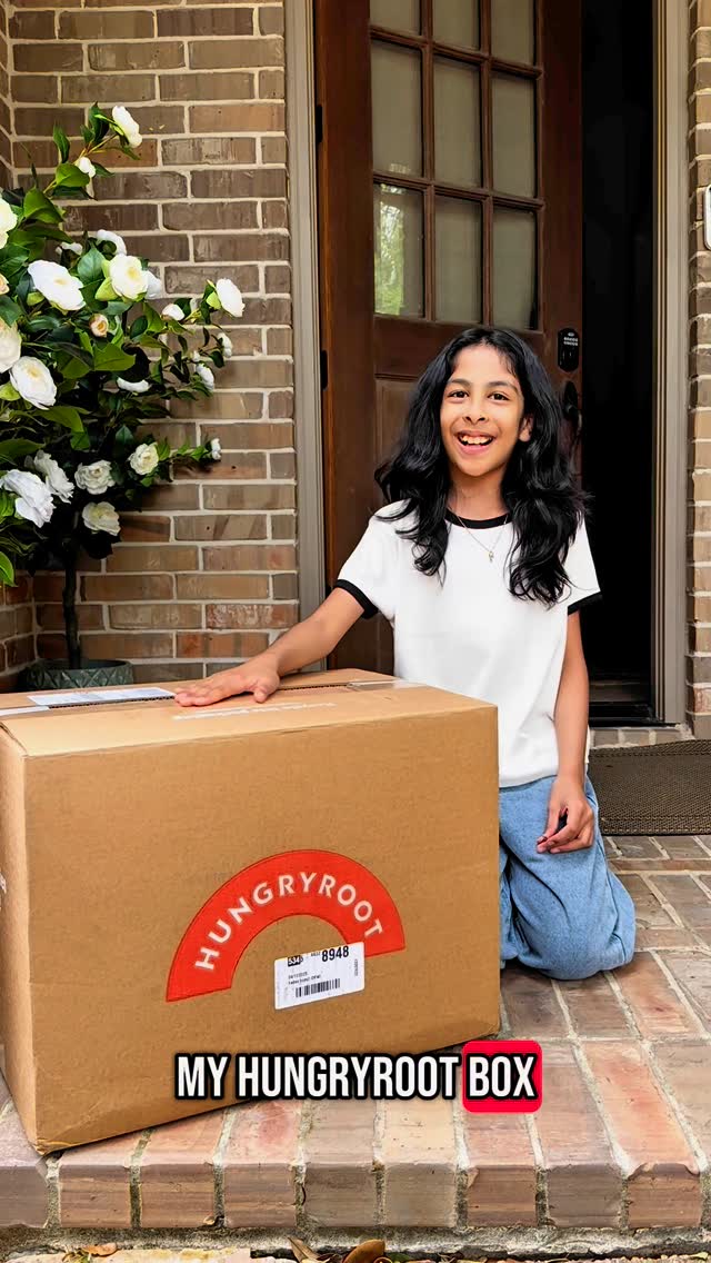 Instagram post by @fouziathebliss for Hungryroot. Caption reads: Want quick, healthy meals without the....