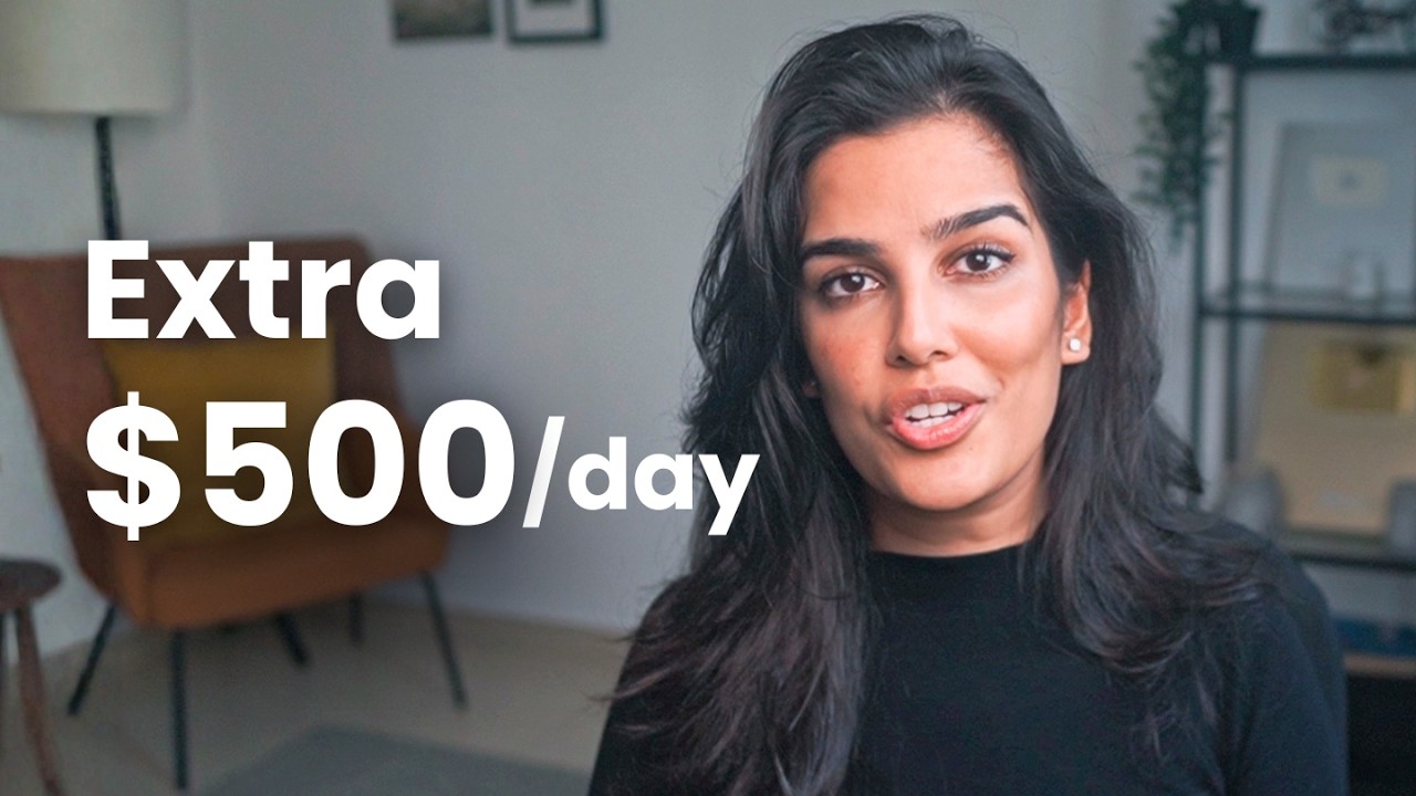 YouTube post by @nischa for Gelato. Caption reads: How to Actually Make Money Online: 5 Passive....