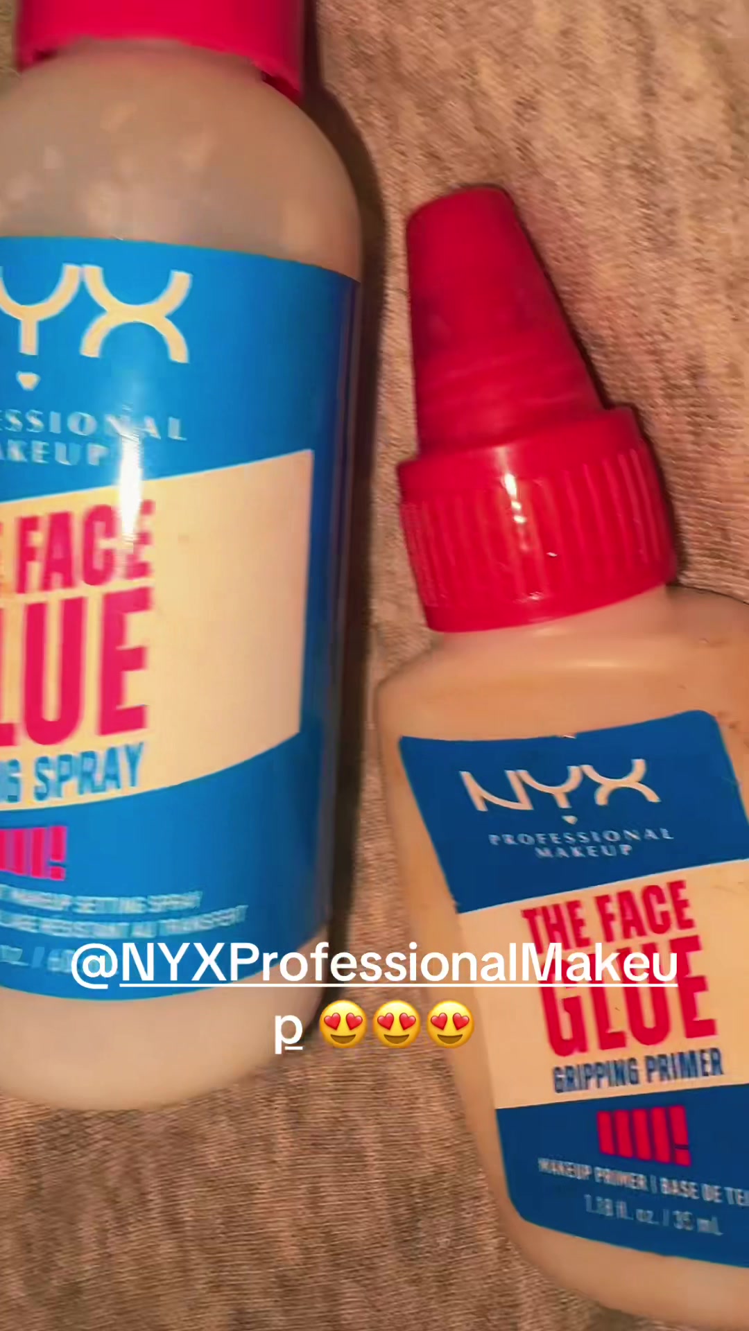 TikTok post by @taalibalashaybishop for NYX Professional Makeup HR. Caption reads: @NYX Professional Makeup I swear this make the....