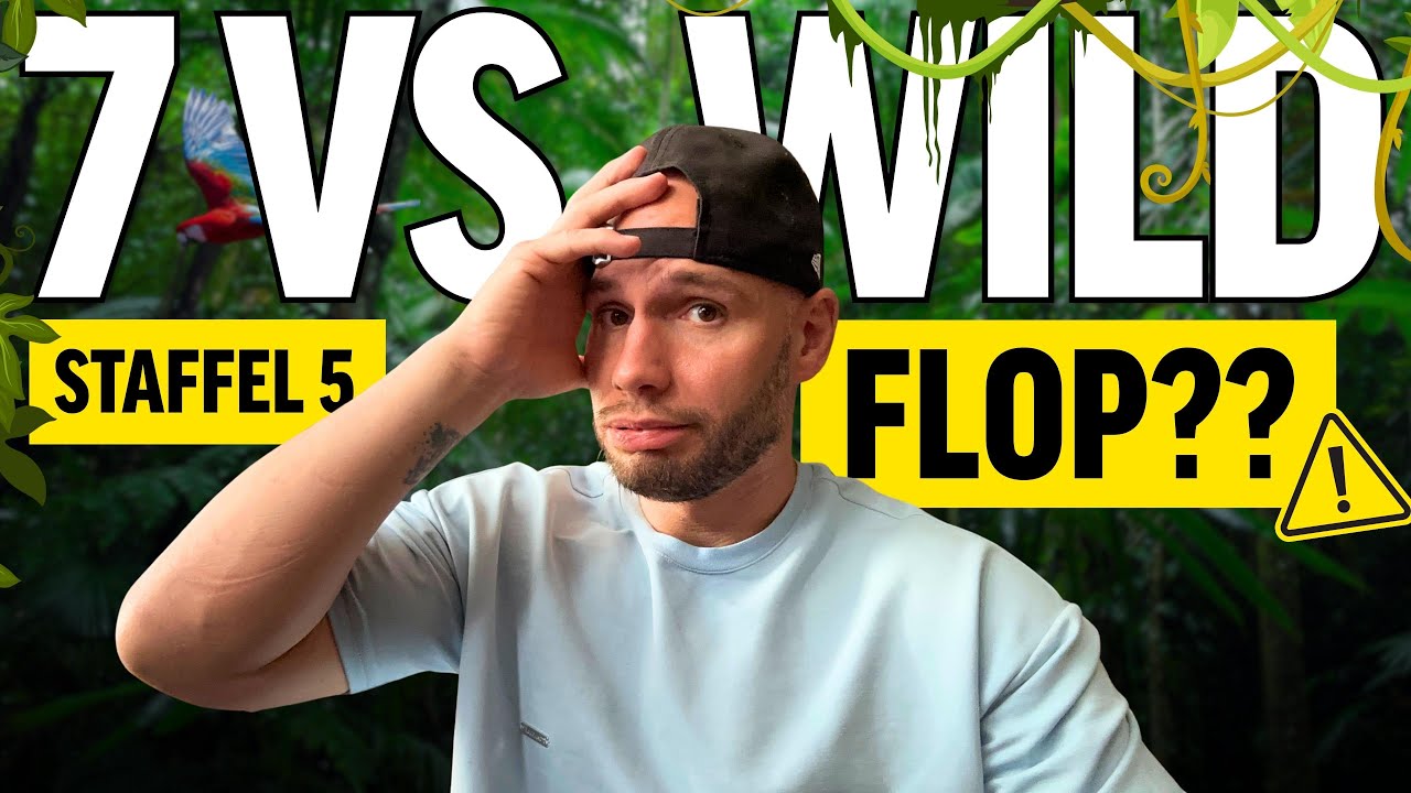 YouTube post by @flyinguwe for Smilodox. Caption reads: BIG FLOP?! 7 vs. Wild Season 5 Trailer – Flying....