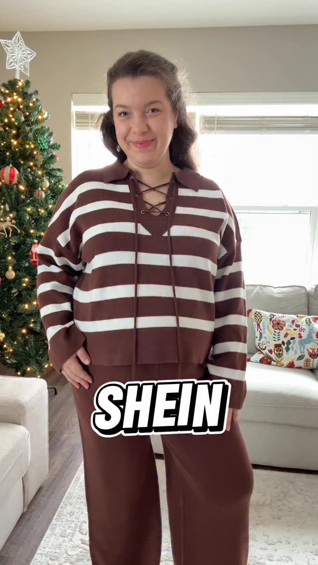 Instagram post by an influencer for SHEIN. Caption reads: Simply download the SHEIN App to stay updated on....