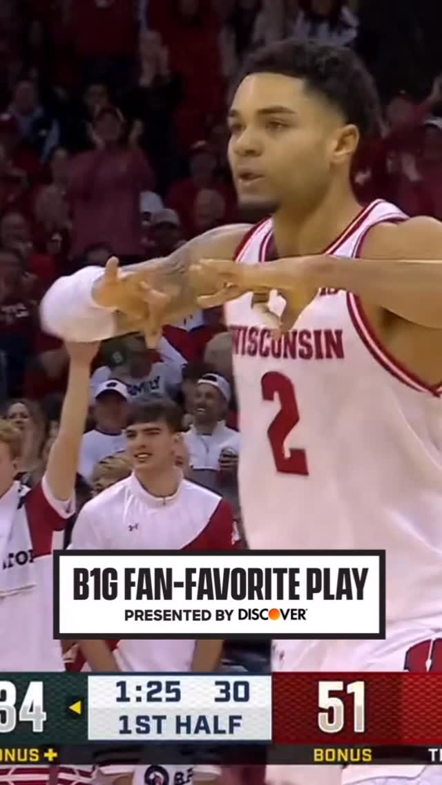 Instagram post by @b1gmbb for Discover. Caption reads: [...] upset win over Michigan State 💥 📍....