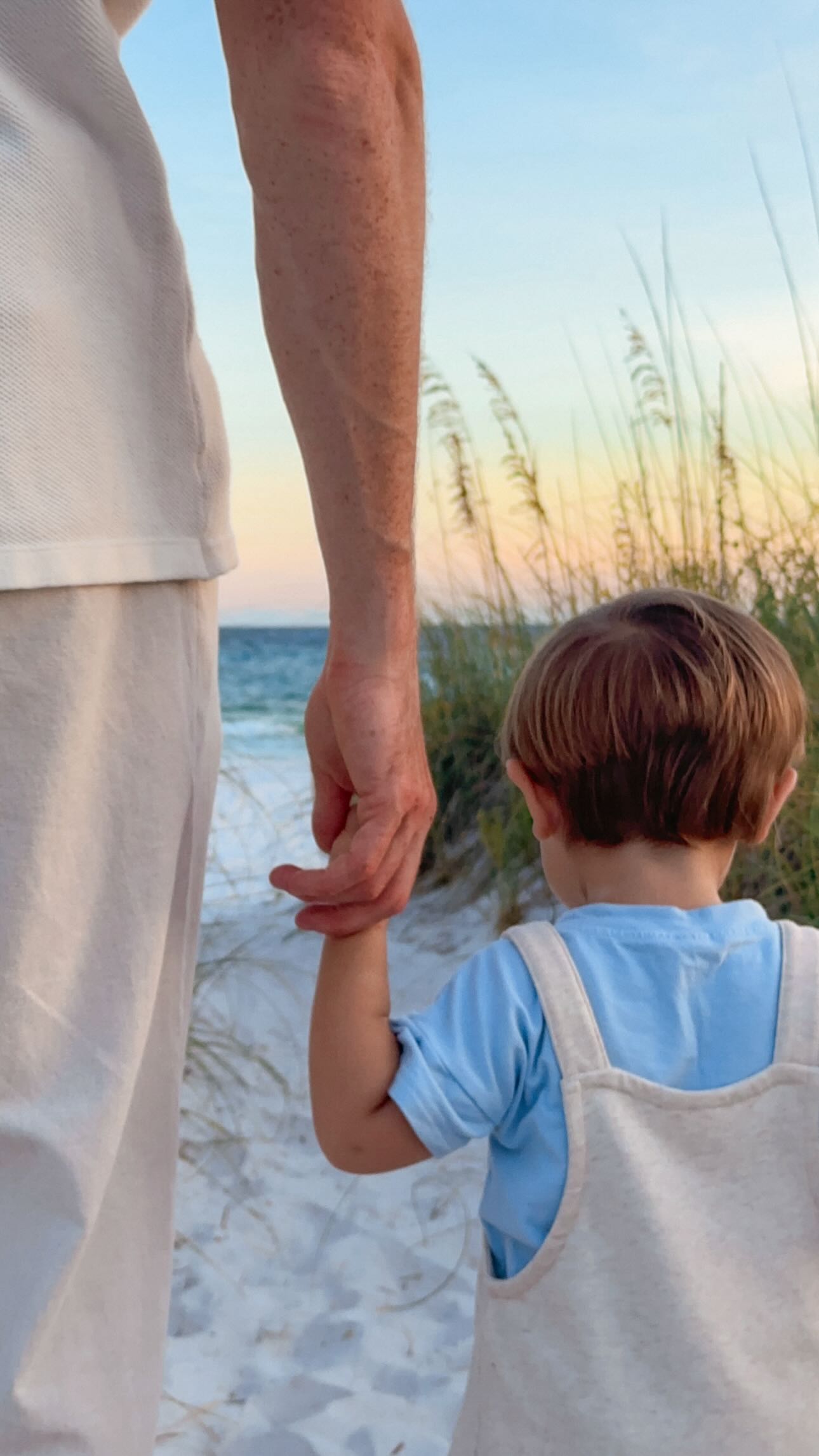 Instagram post by @mccall.mitchell for Huggies. Caption reads: #ad Once Miles started walking, we switched to....