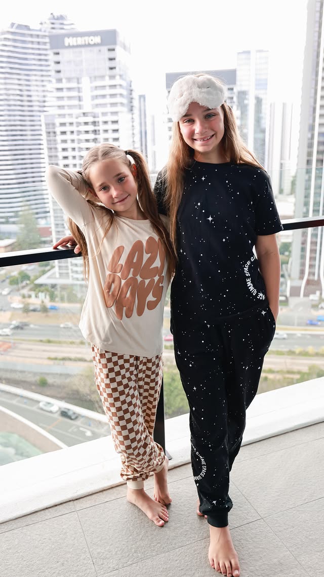 Instagram post by @the.quinn.girls for Allkinds. Caption reads: Well, we all know @allkinds is known for their....