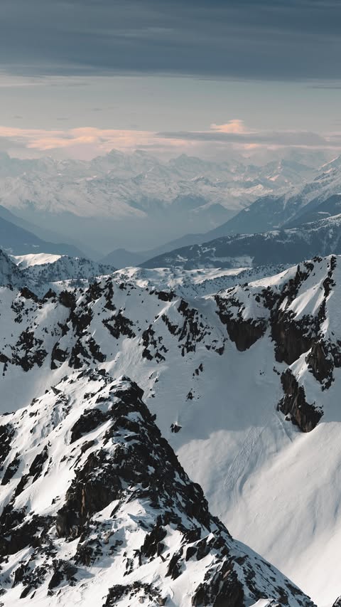 Instagram post by @davidemagnini for Visit Trentino. Caption reads: Tonale Pass: nature’s winter amphitheatre....