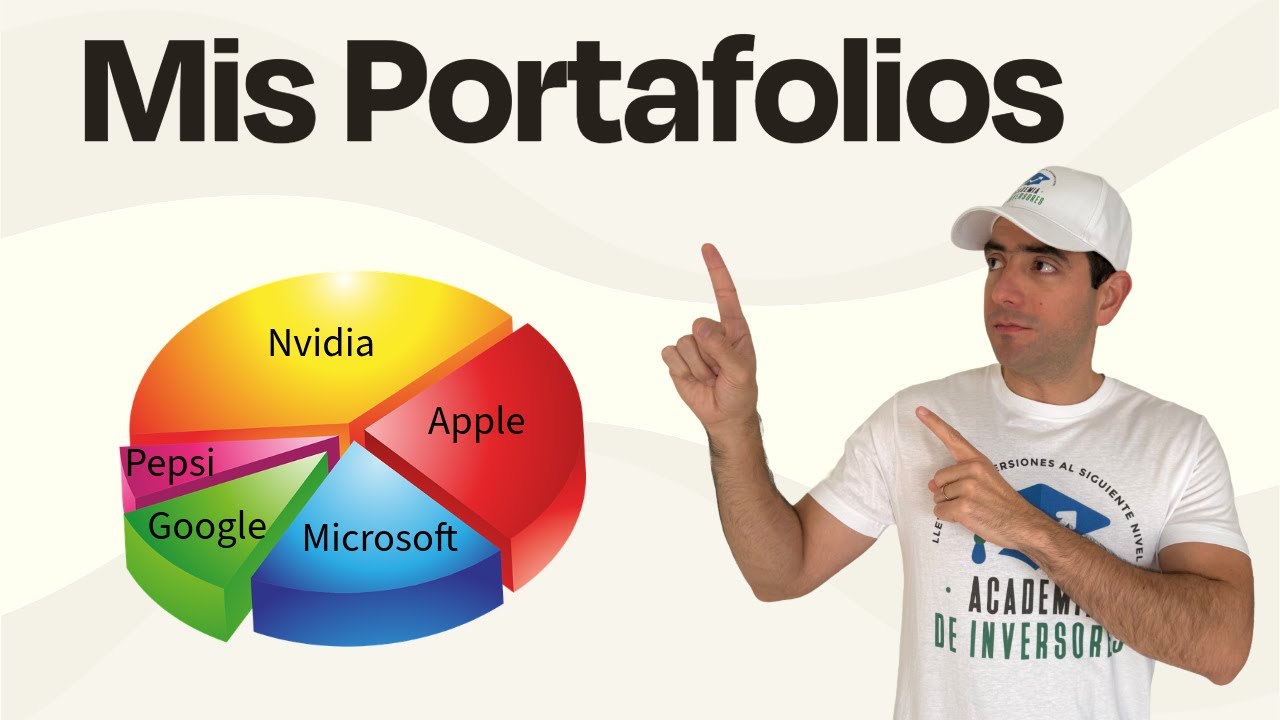 YouTube post by @academiadeinversoresusa for Webull. Caption reads: I'm Revealing My Portfolios: What Am I Buying and....