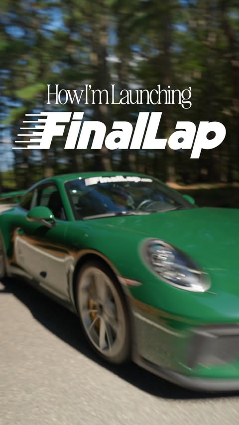 Instagram post by @marshallhaas for Manychat. Caption reads: [...] to “comment ‘FinalLap’ to learn more”.....