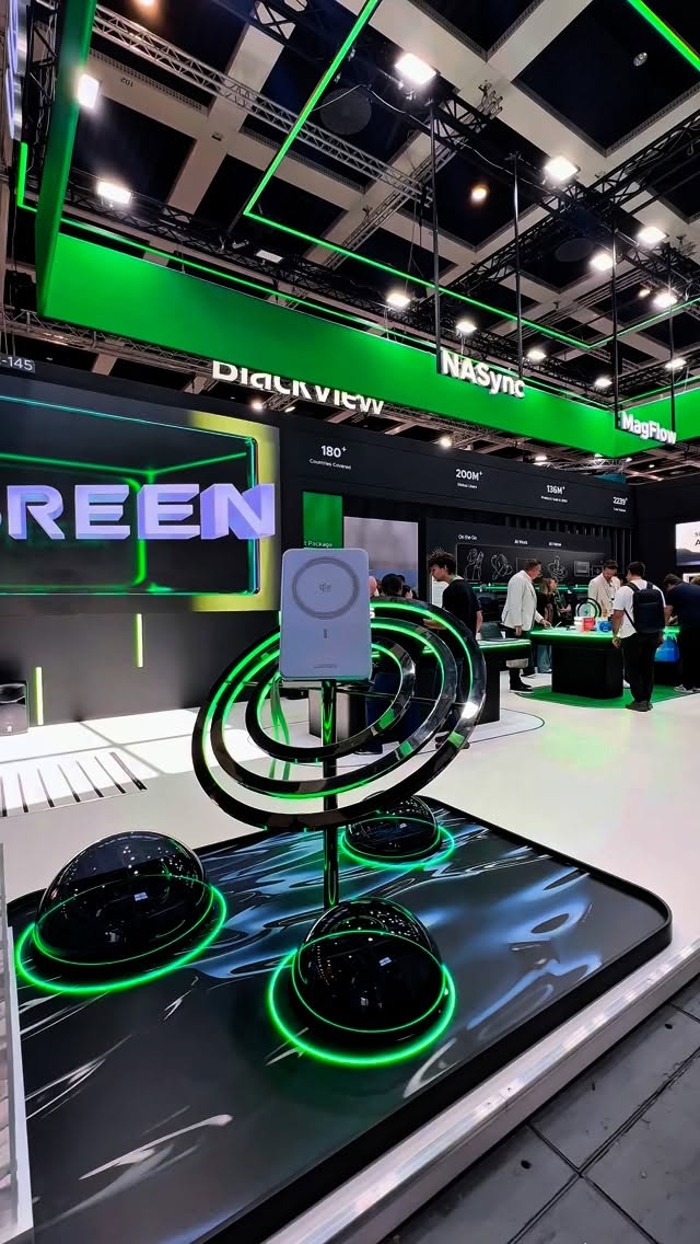 Instagram post by @techie_nomad007 for Ugreen. Caption reads: [...] Future at IFA Berlin @ifa_berlin with....