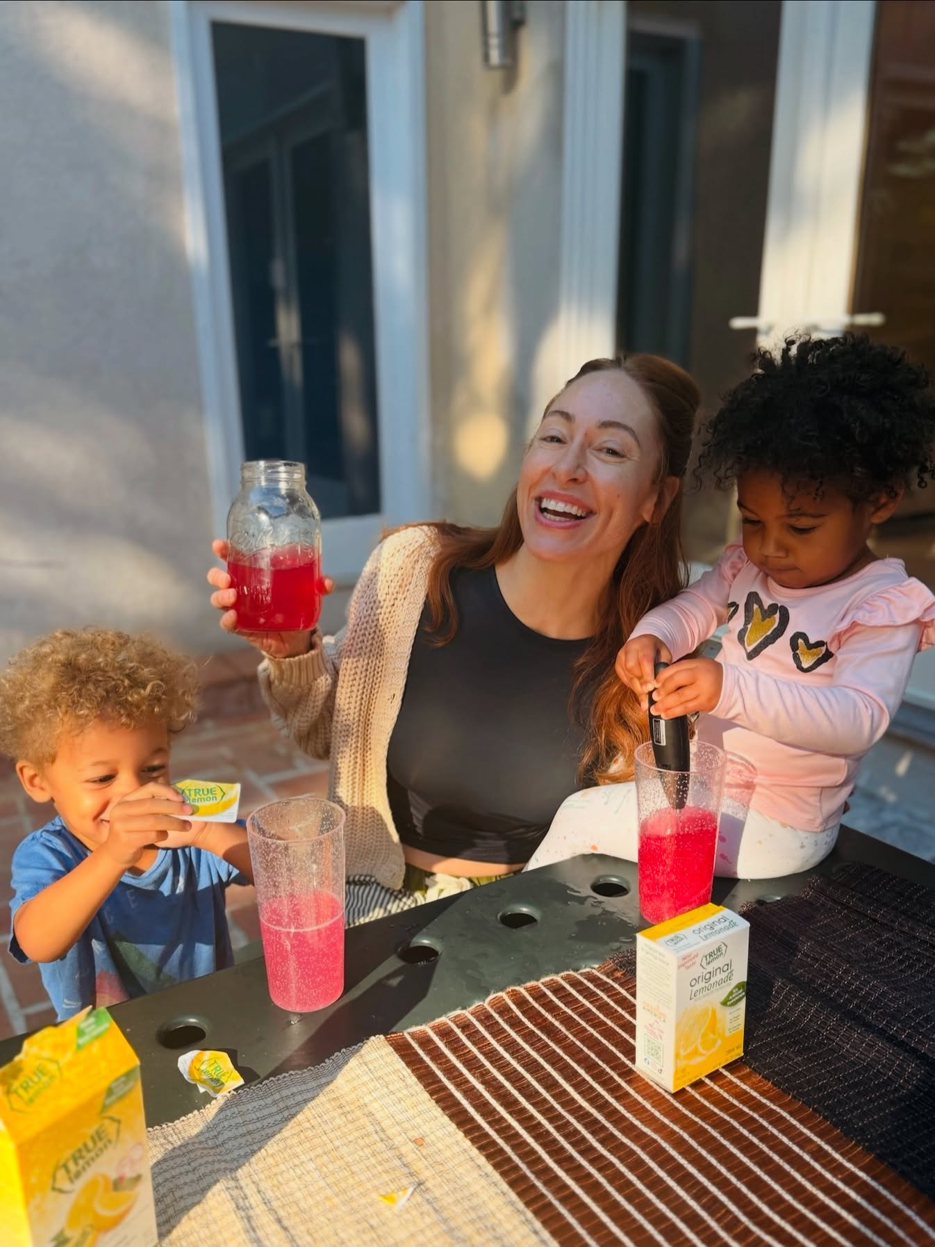 Instagram post by @jessking for True Lemon. Caption reads: Finishing off our first summer in our new home....