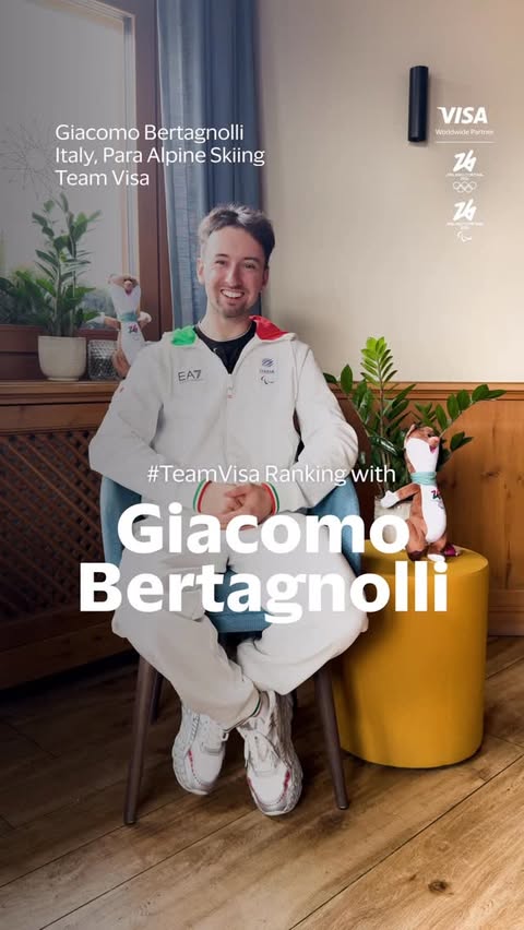 Instagram post by @jack_bertagnolli for Visa. Caption reads: perfecto @jack_bertagnolli #TeamVisa #ad....