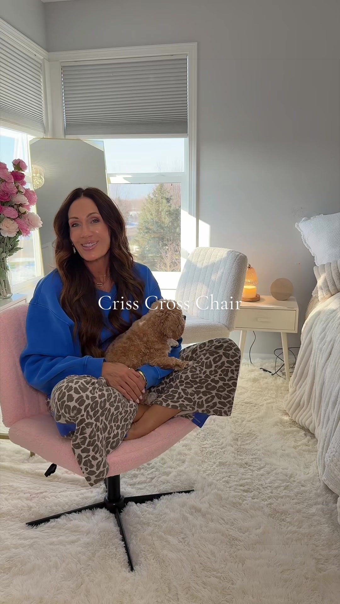 TikTok post by @liveurbestlifewithjodie for Sweet Furniture Plus. Caption reads: [...] shifts quickly on TikTok Shop. @Sweet....
