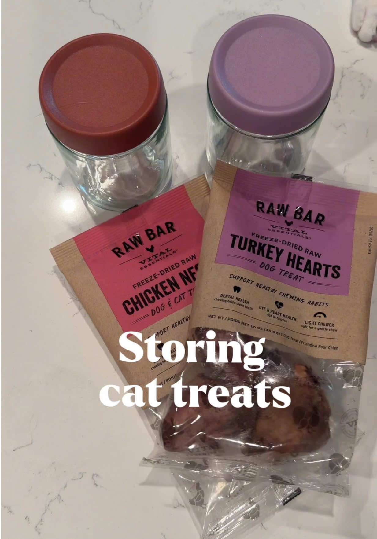 TikTok post by @lunaeattz for Vital Essentials. Caption reads: @Vital Essentials once again coming in with an....
