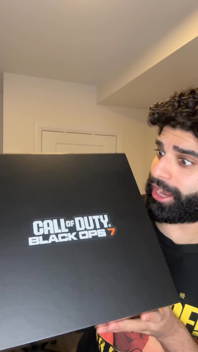 Instagram post by @pushpeksidhu_ for Call of Duty. Caption reads: BEST PR BOX EVER 😍🔥 @callofduty #CallofDuty....