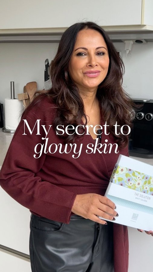 Instagram post by @drshahzadiharper for Oslo Skin Lab. Caption reads: Could collagen be a game changer for your midlife....
