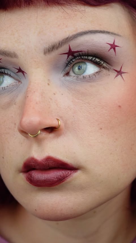 Instagram post by @alexa.jennah for HALF MAGIC. Caption reads: [...] x @meicrosoft fauna palette @halfmagicbeauty....