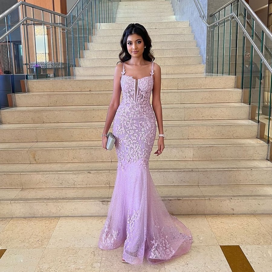 Instagram post by @kootiscouture for Portia and Scarlett. Caption reads: [...] like an actual doll in @portiaandscarlett.