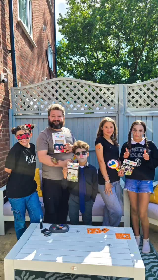 Instagram post by @social_mums_ for Snazaroo. Caption reads: We might not celebrate Halloween… but we do love a....