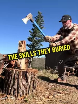 TikTok post by @mark.ttshop for The Lost Skills. Caption reads: [...] book. This belongs in every home. @The Lost....