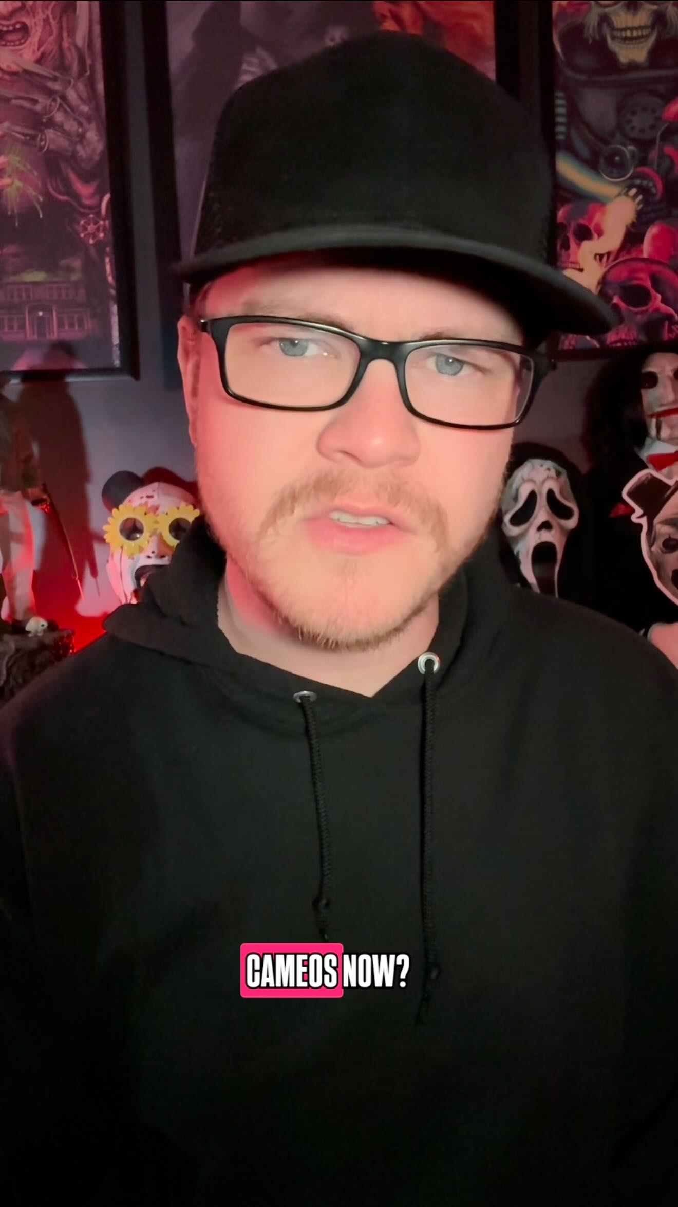 Instagram post by @slashertalkhorror for Boost Mobile. Caption reads: New villain unlocked. 😳 Don’t get trapped by a....