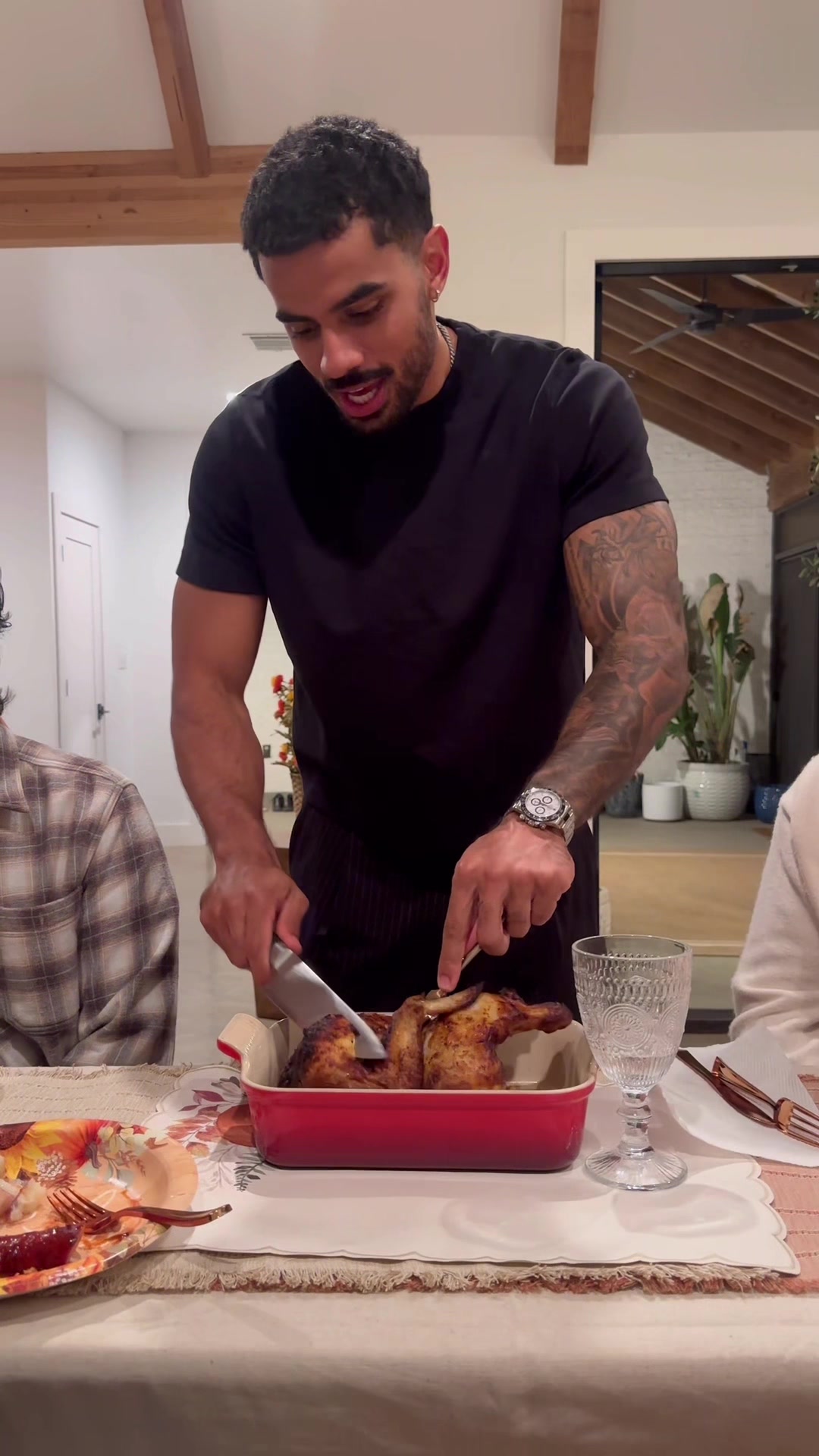 TikTok post by @alwaysjalen for DoorDash. Caption reads: Here’s to more time with friends and family these....