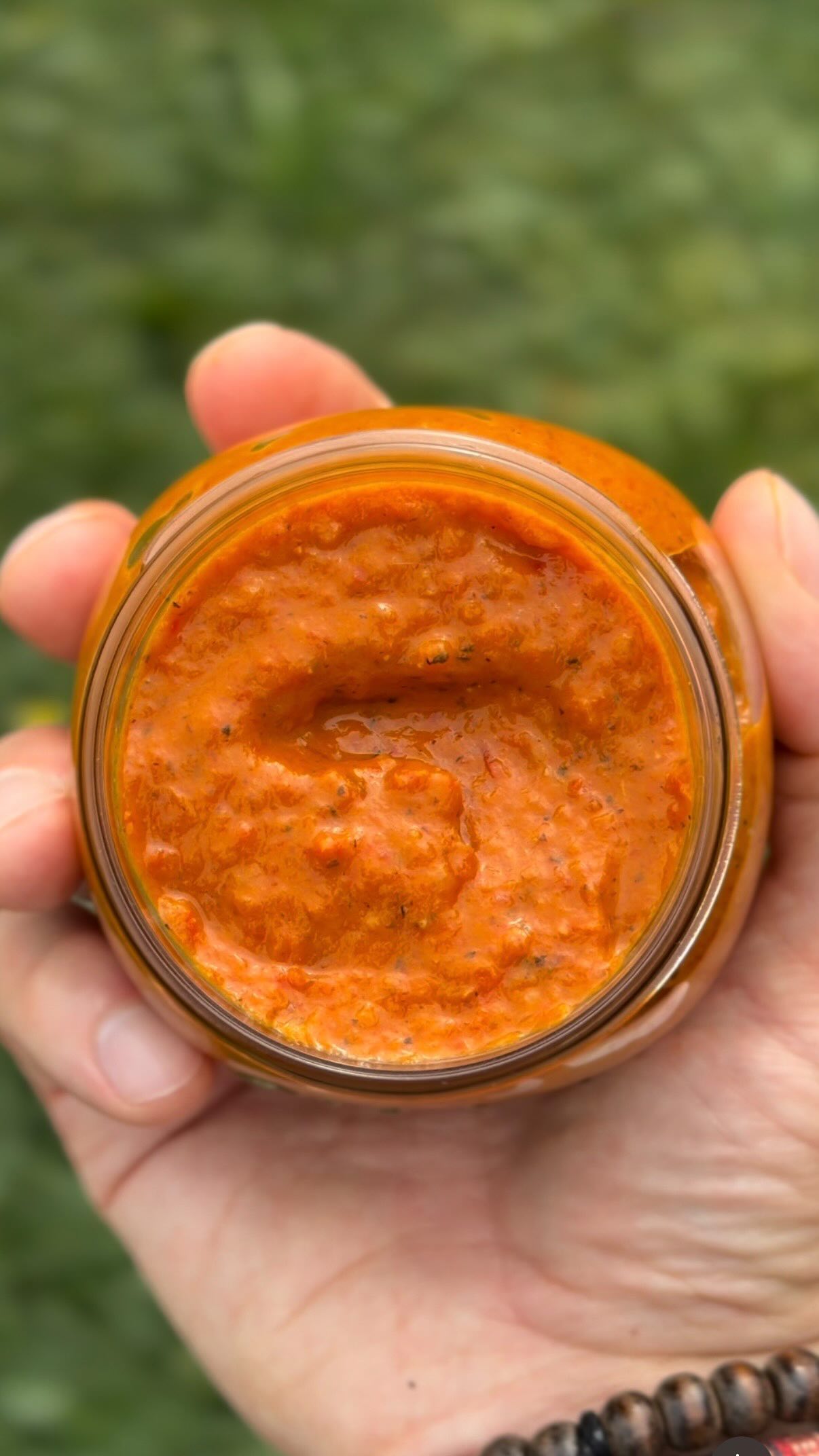 Instagram post by @vsevsad for COSORI. Caption reads: Икра из перцев за 15 минут 🔥 Roasted pepper....