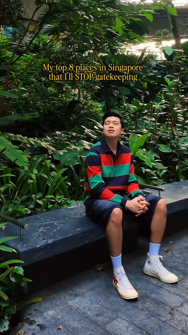 Instagram post by @kimpoyfeliciano for VisitSingapore. Caption reads: From food spots, local culture, and scenic gems -....