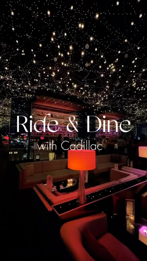 Instagram post by @kansascityfashion for Cadillac. Caption reads: [...] I had the opportunity to experience....